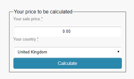 Paypal fees calculator